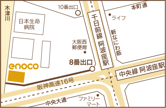 大阪府立江之子島文化芸術創造センターMAP
